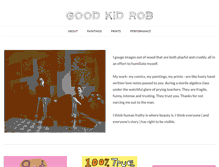 Tablet Screenshot of goodkidrob.com